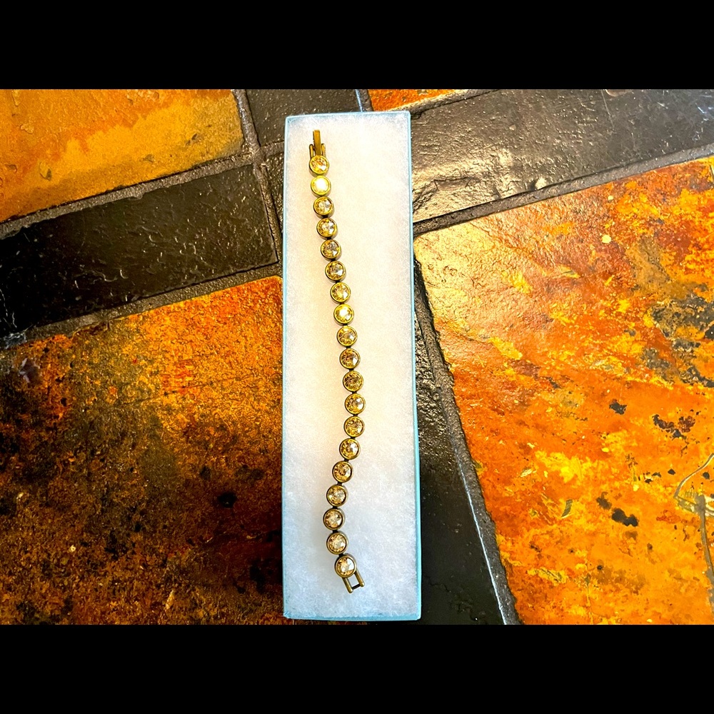 Touchstone Crystal by Swarovsky 7.5" bracelet